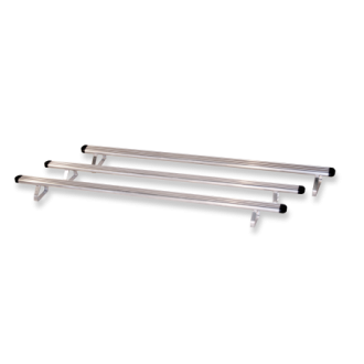 3 barres de toit en aluminium