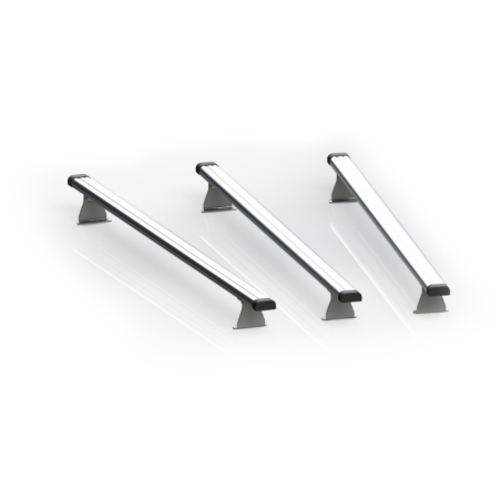 3 geanodiseerd aluminium dakdragers