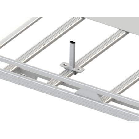 Ladder stop for aluminium roof racks and bars