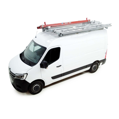 Aluminium half roof rack (with roller) for Classic ladder rack